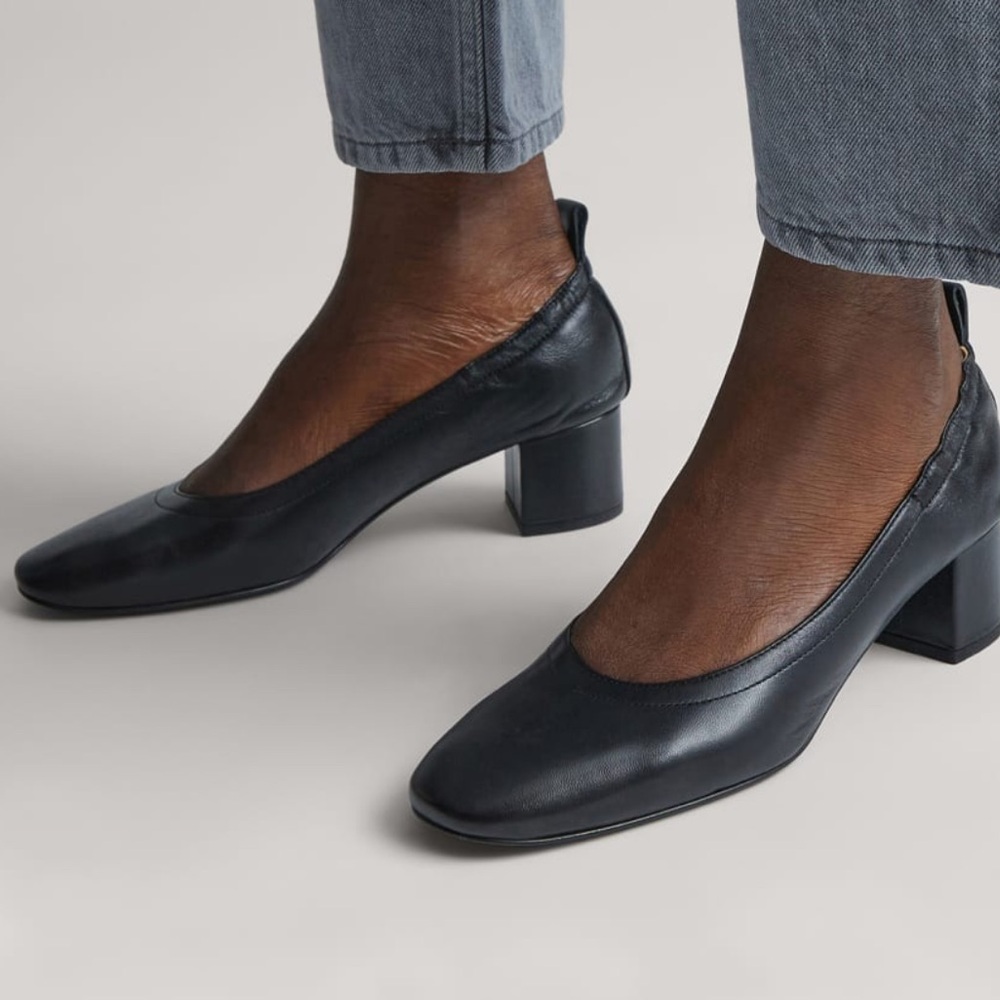 Everlane Black Day Heel